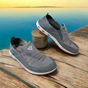 Columbia PFG Bahama Boat Shoes Men's Size 10.5 Slip On Vent Loco Beach Fishing